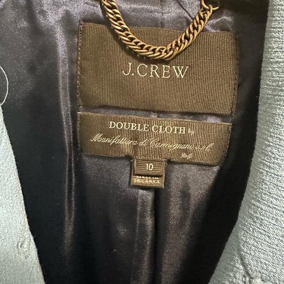 J. Crew powder blue winter coat - Picture 6 of 7